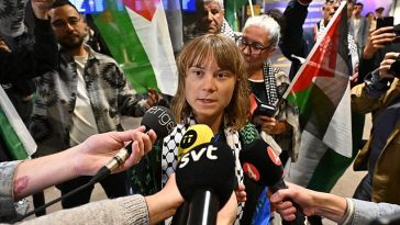 Israel deports Greta Thunberg, other activists from Gaza aid flotilla