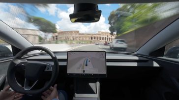 Tesla FSD (Supervised) adds Rome, Italy to the list of locations it can drive, waves at the iconic Colosseum