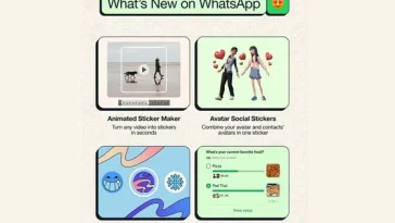 WhatApp Adds Animated Emojis, Combined Avatar Stickers, and More