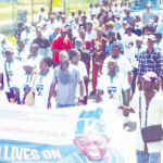 Youths rally for Tinubu in Lagos, Abuja