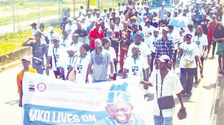 Youths rally for Tinubu in Lagos, Abuja