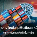 ‘ผู้ส่งออกไทย’ เผชิญต้นทุนเพิ่มเฉียด 2 หมื่นล้านบาท จากการจราจรติดขัดในท่าเรือ