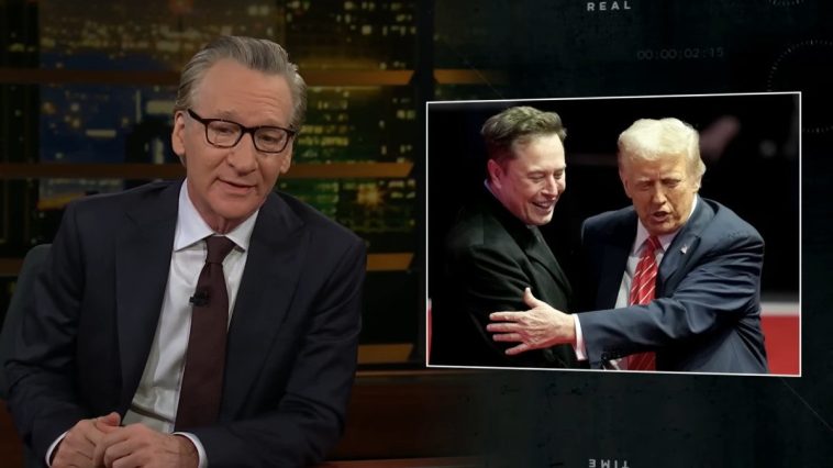 Bill Maher Begs Elon Musk Not to Reconcile With Trump: ‘He’s Not Good for you’ | Video