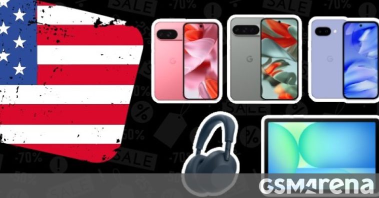 Deals: Pixel 9 is $250 off, 9 Pro XL is $300 off, Sony WH-1000XM6 headphones get first promo