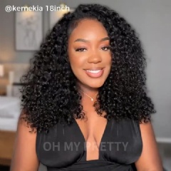 OhMyPretty Drawstring Half Wig-Slay Your Beauty Effortlessly