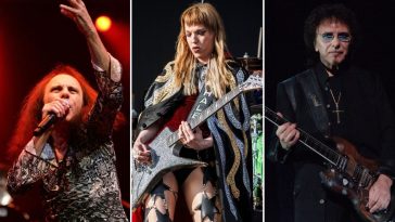 “The boys and I had just gotten off tour. We got a call from our booking agent…” How a “fluke accident” led to Lzzy Hale playing at Dio’s last-ever show