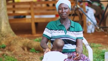 Juliet’s 8-kilometer walk to a transformed health center