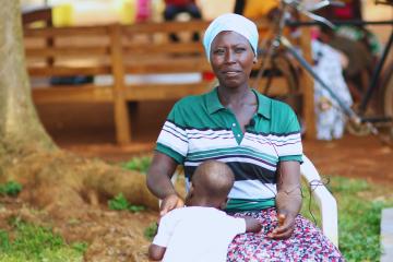 Juliet’s 8-kilometer walk to a transformed health center