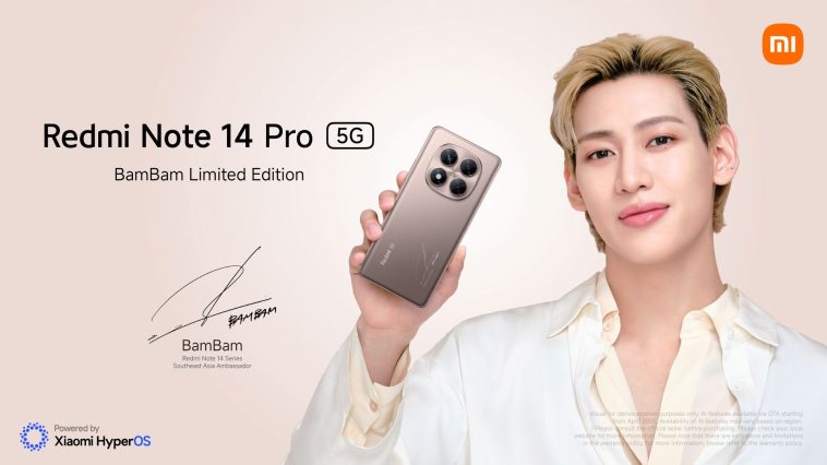 Xiaomi Launches Redmi Note 14 Pro 5G BamBam Limited Edition in Malaysia