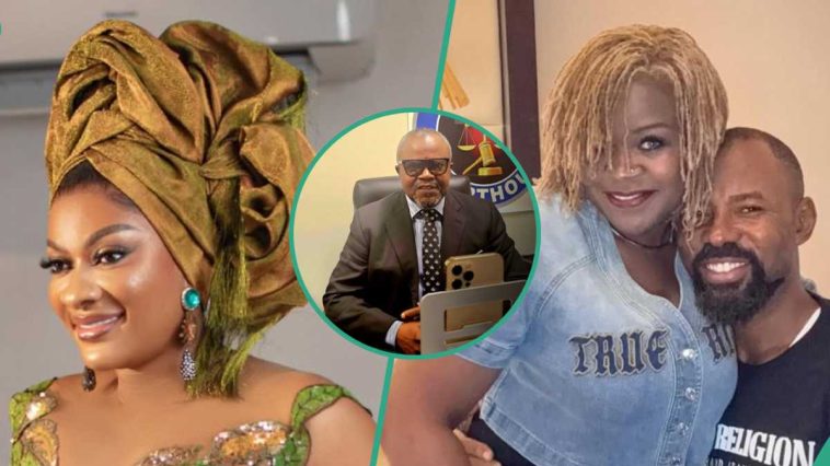 May Edochie’s Lawyer Blows Hot, Slams Yinka for Sharing Actress’ Contact, Set To Take Action