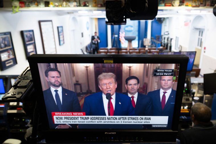 Republicans Largely Back Trump’s Decision to Bomb Iran As Other Leaders Express Shock and Alarm