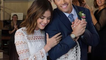 Lucy Hale and Ian Harding “Stand Behind” Pretty Little Liars Age Gap