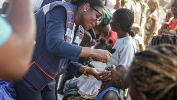 Angola responds strongly to the polio virus emergence