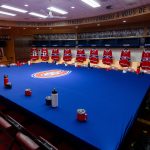 Draft: Rob Ramage and Chantal Machabée in Los Angeles, all the decision-makers at the Bell Centre