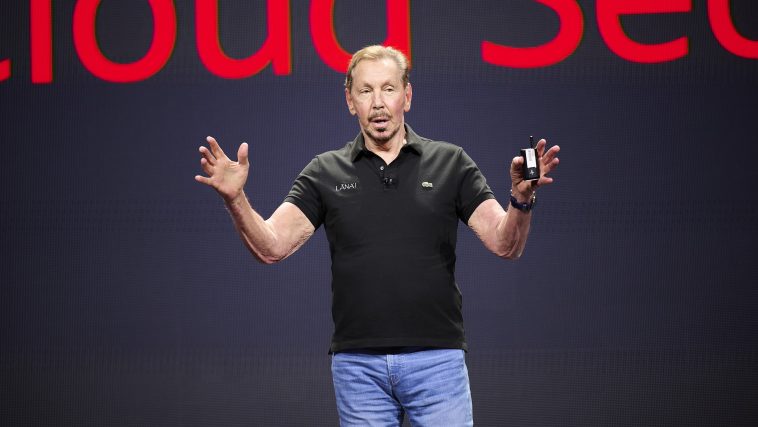 Larry Ellison has big ambitions for Oracle’s cloud business