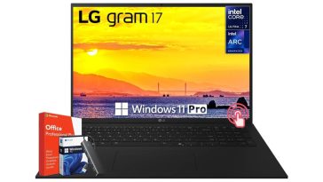LG Gram 17 Touchscreen Laptop Copilot+ PC Is $3,000 Off, This 5-Star 2025 Model at 60% Off Is Going Fast