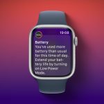 watchOS 26 will alert you if your Apple Watch battery is draining faster than normal