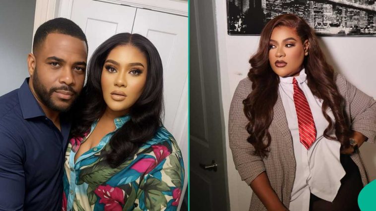 Drama as Nkechi Blessing Shows off New Lover After Bragging of Hiding Relationship: “Lov of my Life”