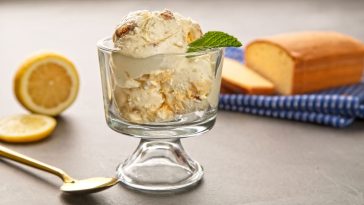 Lemon Cake Ice Cream