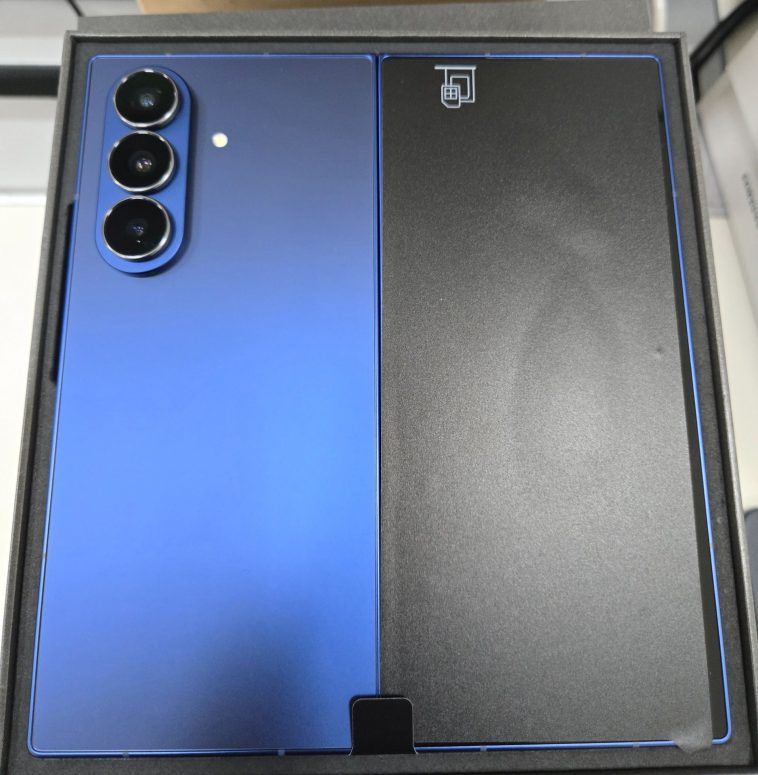 Galaxy Z Fold 7 real-world images show off impressively thin body