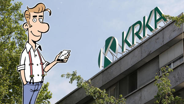 Krka v tednu pred skupščino na 194,5 evra