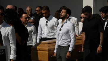 Liverpool star Diogo Jota and brother Andre Silva laid to rest