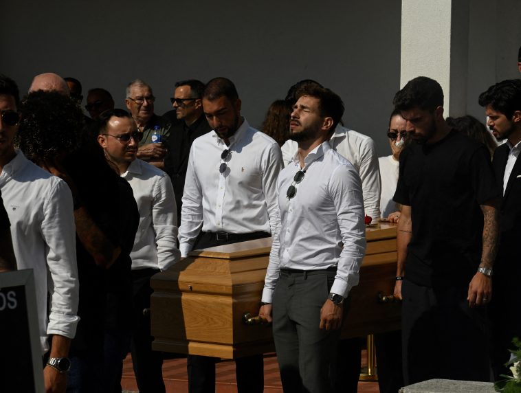 Liverpool star Diogo Jota and brother Andre Silva laid to rest