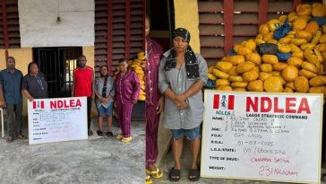 NDLEA arrests Lagos businessman, wife, daughters over family-run drug network