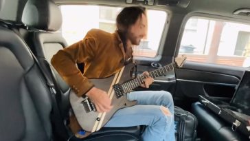 Nuno Bettencourt was spotted playing a mystery guitar at Back to the Beginning – is he about to launch his own guitar brand?