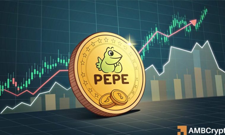 PEPE jumps 30% in 48 hours – Traders, more gains ahead IF…