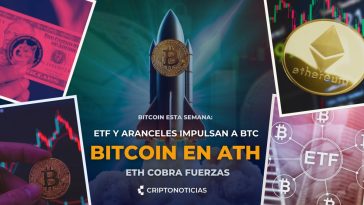 Bitcoin en ATH y Ethereum cobra fuerza, míralo en el resumen de noticias