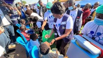Vaccination against cholera brings hope to more than 2 million Angolans