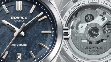 New Casio EFK-100D mechanical watches now available to buy in the US with limited stock expected