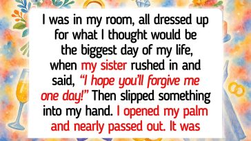 I Left My Fiancé Right Before the Wedding After Reading a Confession From My Sister