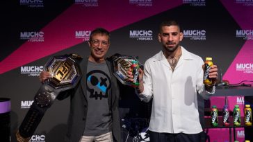 MUCHO: nueva marca de bebidas sin azúcar ni cafeína que lanza Hijos de Rivera y el luchador Ilia Topuria