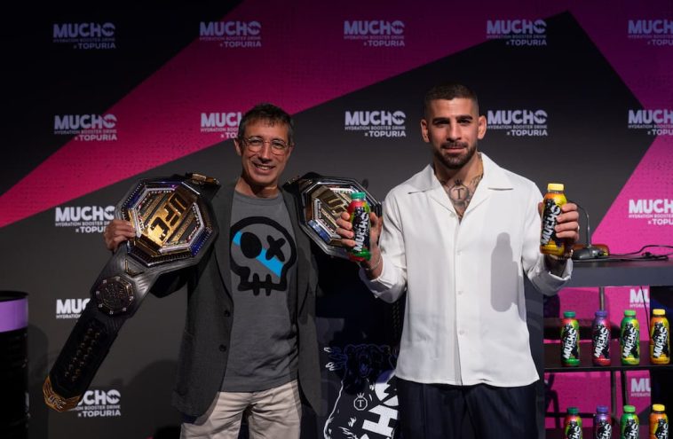 MUCHO: nueva marca de bebidas sin azúcar ni cafeína que lanza Hijos de Rivera y el luchador Ilia Topuria