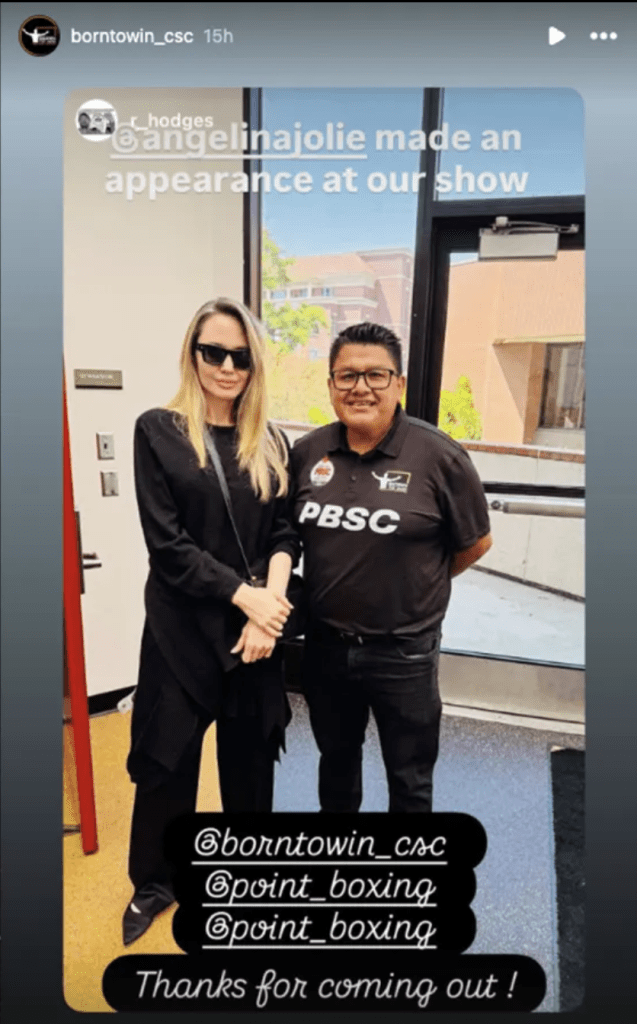 Angelina Jolie cheers on son Knox at MMA fight ahead of his 17th birthday