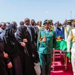 Family, Relatives Pay Final Respects To Buhari During Burial [Video]