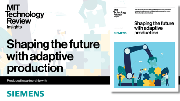 Shaping the future with adaptive production