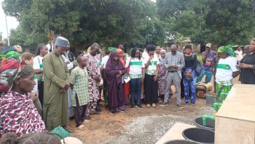 Women mining group commissions borehole in Abuja community to alleviate water scarcity