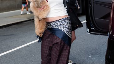 Lola Tung Demonstrates the Coolest Way to Wear a Silk Scarf This Summer