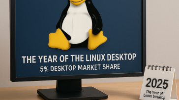 2025 could finally be the year of the Linux desktop as the OS attains 5% US desktop market share for the first time