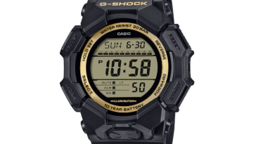 New Casio G-Shock GD-010GB-1A9 brings back the bold black-gold formula with an oversized display