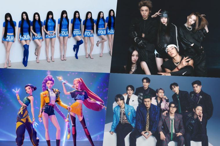 TWICE, ALLDAY PROJECT, HUNTR/X, And Super Junior Top Circle Weekly Charts