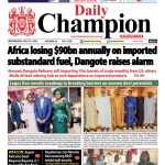 Latest News from Champion Newspapers, July 23, 2025
