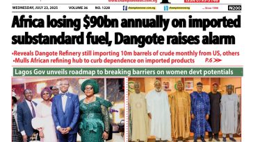 Latest News from Champion Newspapers, July 23,  2025