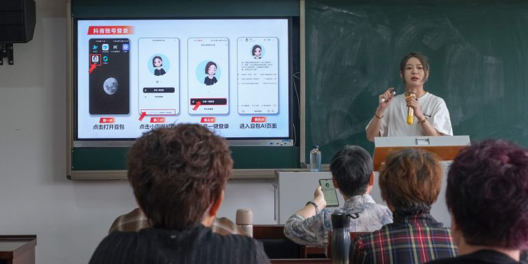 “Teacher, My Bot Has No Girl”: Inside an AI Class for China’s Elderly