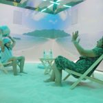 Juegaterapia acerca la playa a los niños en tratamiento oncológico