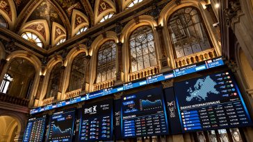 El IBEX 35 sube el 1,34% y lidera Europa por los resultados y el alivio arancelario