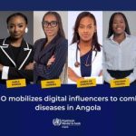 WHO mobilizes digital influencers to combat diseases in Angola